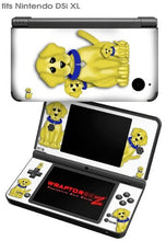 Load image into Gallery viewer, Nintendo DSi XL Skin - Puppy Dogs on White
