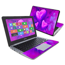 Load image into Gallery viewer, MightySkins Skin Compatible with Asus Chromebook 11.6&quot; C200MA wrap Cover Sticker Skins Purple Heart
