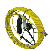 Load image into Gallery viewer, 30m Diameter 5.2mm fibreglass Push Rod Cable Reel for 16mm / 23mm / 29mm Camera Head
