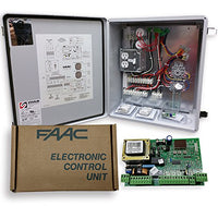FAAC 455D (115V) Control Panel with Circuit Board, Remote Control, Receiver Full Kit