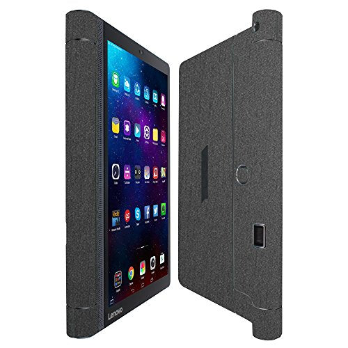 Skinomi Brushed Steel Full Body Skin Compatible with Lenovo Yoga Tab 3 Pro (Full Coverage) TechSkin with Anti-Bubble Clear Film Screen Protector