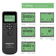 Load image into Gallery viewer, AODELAN Camera Wireless Shutter Release Timer Remote Control for Canon EOS R, ROS RP, EOS RA, R6, R5, 80D, 77D, 70D, 250D, 90D, 10D, T7, T6i, T6s, T5i, T4i, T3i, PowerShot SX70H, RS-60 &amp; TC-80N
