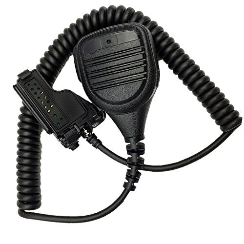 Fanverim Lapel Shoulder Speaker Mic Microphone Compatible For Motorola Radio Xts1500 Xts2500 Xts3000