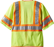 Load image into Gallery viewer, VIKING Class 3 Hi Vis Safety Vest - Durable T Reflective Vest with Vi-Brance Reflective Material; ANSI/ISEA Compliant, Green - 4X-Large
