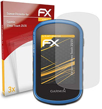 Load image into Gallery viewer, atFoliX Screen Protector Compatible with Garmin Etrex Touch 25/35 Screen Protection Film, Anti-Reflective and Shock-Absorbing FX Protector Film (3X)
