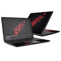 MightySkins Skin Compatible with Lenovo 100s Chromebook wrap Cover Sticker Skins Red Dragon