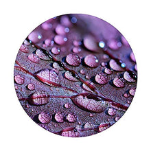 Load image into Gallery viewer, Purple Pop socket Lilac Flower Water Drops PopSockets PopGrip: Swappable Grip for Phones &amp; Tablets
