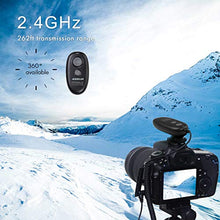 Load image into Gallery viewer, AODELAN Camera Remote Wireless Shutter Release Compatible for Canon EOS R, RP, 200D(SL2), 250D(SL3), T7, T6, 6D Mark II, 7D Series, M6; Olympus OM-D E-M1 MRK II, OM-D E-M5 II
