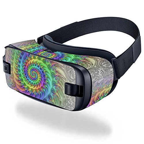 MightySkins Skin Compatible with Samsung Gear VR (2016) wrap Cover Sticker Skins Tripping