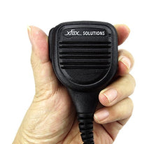 Load image into Gallery viewer, XFox 2Pin Professional Heavy Duty Shoulder Remote PTT Hand Speaker Mic for Motorola CP200 CP200 XLS PR400 EP450 GTX GP300 P1225 CP185 P110 SP50 Xtni DTR Vl50 Radios
