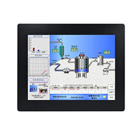 15 Inch Taiwan 5 Wires Fanless Industrial Touch Panel PC J1900 Z14