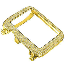 Load image into Gallery viewer, Canary Gold Tone Custom Bezel Series # 2 Cover Case Gold Tone Simulated Diamond
