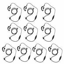 Load image into Gallery viewer, abcGoodefg 2 Two Way Radio Earpiece for Motorola Talkabout Cobra Radios, 1 Pin 2.5mm G Shape Radio Earpiece Headset with PTT Mic, 10 Pack
