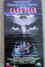Load image into Gallery viewer, Cape Fear -- Robert DeNiro, Nick Nolte, Jessica Lange -- VHS Tape -- 1991
