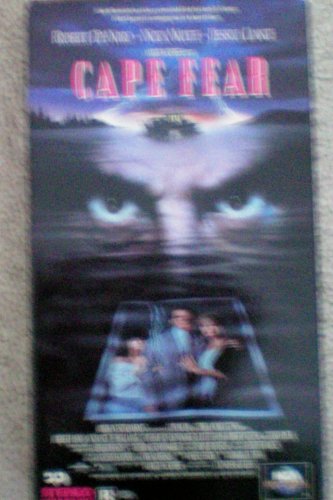 Cape Fear -- Robert DeNiro, Nick Nolte, Jessica Lange -- VHS Tape -- 1991