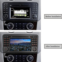 Load image into Gallery viewer, XISEDO 7&quot; Android 8.1.0 in-Dash Car Stereo 4-Core Head Unit Car GPS Navigation with DVD Player for Mercedes-Benz ML-W164/ W300/ ML350/GL-X164/ GL320/ GL350/GL450 (with Rear-View Camera)

