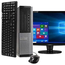 Load image into Gallery viewer, Dell Optiplex 7010 SFF Computer, Intel Core i5-3470 3.2 GHz, 8 GB RAM, 500 GB HDD, Keyboard/Mouse, WiFi, 17in LCD Monitor (Brands Vary), DVD, Windows 10 (Renewed)
