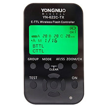 Load image into Gallery viewer, Yongnuo YN-622C-TX 7-Channel E-TTL Wireless Flash Controller for Canon E-TTL/E-TTL II Cameras, 2.4GHz Frequency, 1/8000sec Sync Speed
