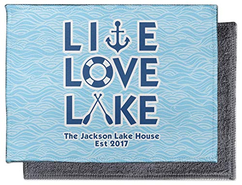YouCustomizeIt Live Love Lake Microfiber Screen Cleaner (Personalized)