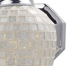 Load image into Gallery viewer, Elk 570-2C-WHT 2-Light Vanity in Polished Chrome and White Mosaic Glass
