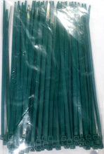 Load image into Gallery viewer, 8&quot; Cable Tie Set, Green, DuPont 66 Nylon, 100 Pc.
