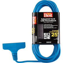Load image into Gallery viewer, Do it Best 25 Ft. 16/3 Extension Cord with Power Block - 1 Each
