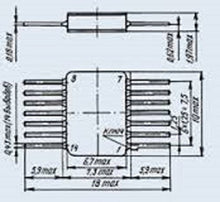 Load image into Gallery viewer, S.U.R. &amp; R Tools 133KP5 Analogue SN54152 IC/Microchip USSR 2 pcs
