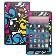 Load image into Gallery viewer, MightySkins Skin Compatible with Amazon Kindle Fire 7 (2017) - Swirly | Protective, Durable, and Unique Vinyl Decal wrap Cover | Easy to Apply, Remove, and Change Styles | Made in The USA
