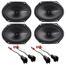 Load image into Gallery viewer, Rockford 6x8&quot; Front+Rear Facotry Speaker Replacement For 2000-2010 Ford F650/750
