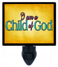 Load image into Gallery viewer, Mormon Faith Night Light, LDS, I am a Child of God
