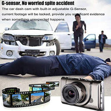 Load image into Gallery viewer, Dash Cam Car Recorder Camera Car DVR HD Night Vision with G-Sensor Loop Recording Motion Detection Dashboard Camera Vehicle Car Camera with 32GB TF Card for Most Cars Trucks (a100+)
