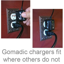 Load image into Gallery viewer, Gomadic High Output Home Wall AC Charger designed for the LG G2 with Power Sleep technology - Intelligently designed with Gomadic TipExchange
