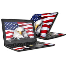 Load image into Gallery viewer, MightySkins Skin Compatible with Lenovo 100s Chromebook wrap Cover Sticker Skins America Strong
