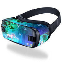MightySkins Skin Compatible with Samsung Gear VR (2016) wrap Cover Sticker Skins Unicorn Fantasy
