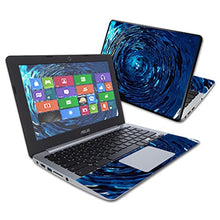 Load image into Gallery viewer, MightySkins Skin Compatible with Asus Chromebook 11.6&quot; C200MA wrap Cover Sticker Skins Blue Vortex
