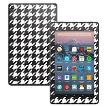 Load image into Gallery viewer, MightySkins Skin Compatible with Amazon Kindle Fire 7 (2017) - Houndstooth | Protective, Durable, and Unique Vinyl Decal wrap Cover | Easy to Apply, Remove, and Change Styles | Made in The USA
