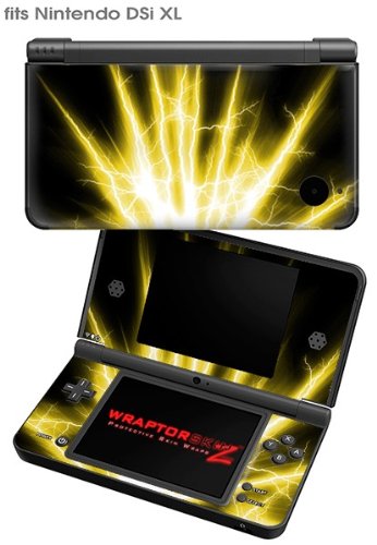 Nintendo DSi XL Skin - Lightning Yellow