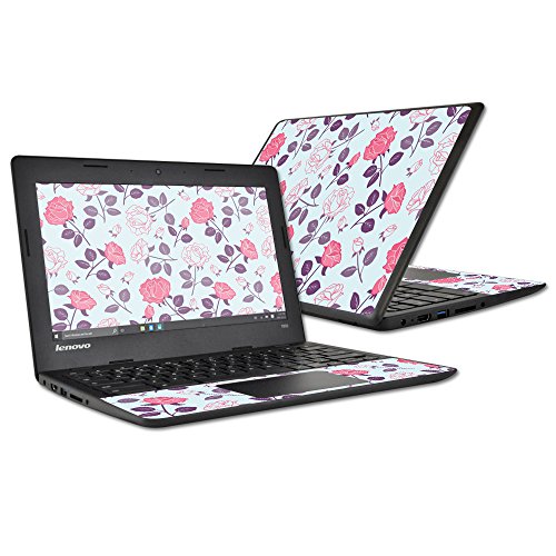 MightySkins Skin Compatible with Lenovo 100s Chromebook wrap Cover Sticker Skins Vintage Floral