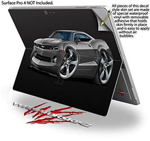 Load image into Gallery viewer, 2010 Camaro RS Gray - Decal Style Vinyl Skin fits Microsoft Surface Pro 4 (SURFACE NOT INCLUDED)
