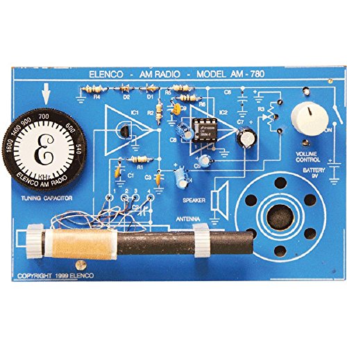 Elenco Two IC AM Radio Kit | Solder | Great STEM Project | SOLDERING REQUIRED