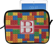 Load image into Gallery viewer, Building Blocks Tablet Case/Sleeve - Large (Personalized)
