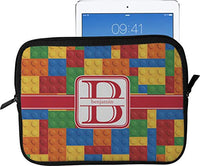 Building Blocks Tablet Case/Sleeve - Large (Personalized)