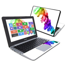 Load image into Gallery viewer, MightySkins Skin Compatible with Asus Chromebook 11.6&quot; C200MA wrap Cover Sticker Skins Rainbow Smoke

