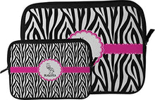 Load image into Gallery viewer, Zebra Tablet Case/Sleeve - Large (Personalized)
