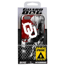 Load image into Gallery viewer, Guard Dog Collegiate Hybrid Case for iPhone 6 / 6s  Paulson Designs  Oklahoma Sooners
