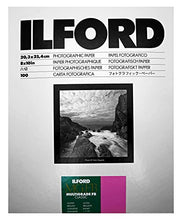 Load image into Gallery viewer, Ilford Multigrade IV FB Fiber Based VC Variable Contrast Double Weight Black and White,8x10, 100 Sheets Glossy, Enlarging Paper (1833489)
