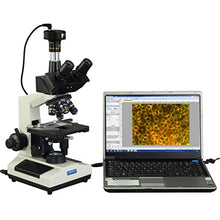 Load image into Gallery viewer, OMAX 40X-2000X Darkfield Trinocular Compound Biological LED Microscope with 5.0MP USB Camera
