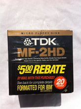 Load image into Gallery viewer, TDK MF-2HD Floppy Disks -- 20 Pack
