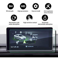 Load image into Gallery viewer, YEE PIN Screen Protector for 2017 2018 2019 A4 B9 MMI Center Control Touch Screen, Car Navigation Display Glass Protective Film Scratch Resistant High Definition (8.3-inch)
