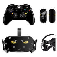 MightySkins Skin Compatible with Oculus Rift CV1 wrap Cover Sticker Skins Cat Eyes